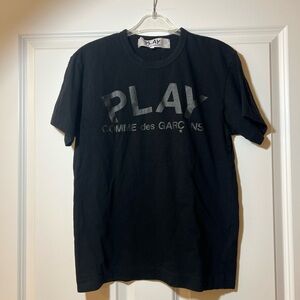 Comme des Garçons PLAY Black Tee